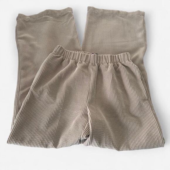 Urban Outfitters BDG Blaine Corduroy Puddle Pants – Natural Cream XS - Picture 4 of 7
